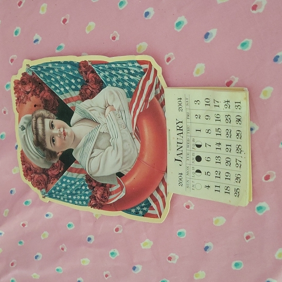 2004⚓Vintage Victorian calendar - Picture 1 of 2